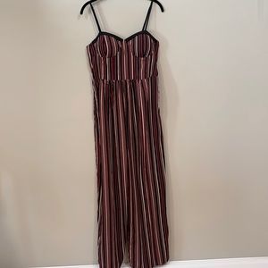 Band of Gypsies Stripped Jumpsuit